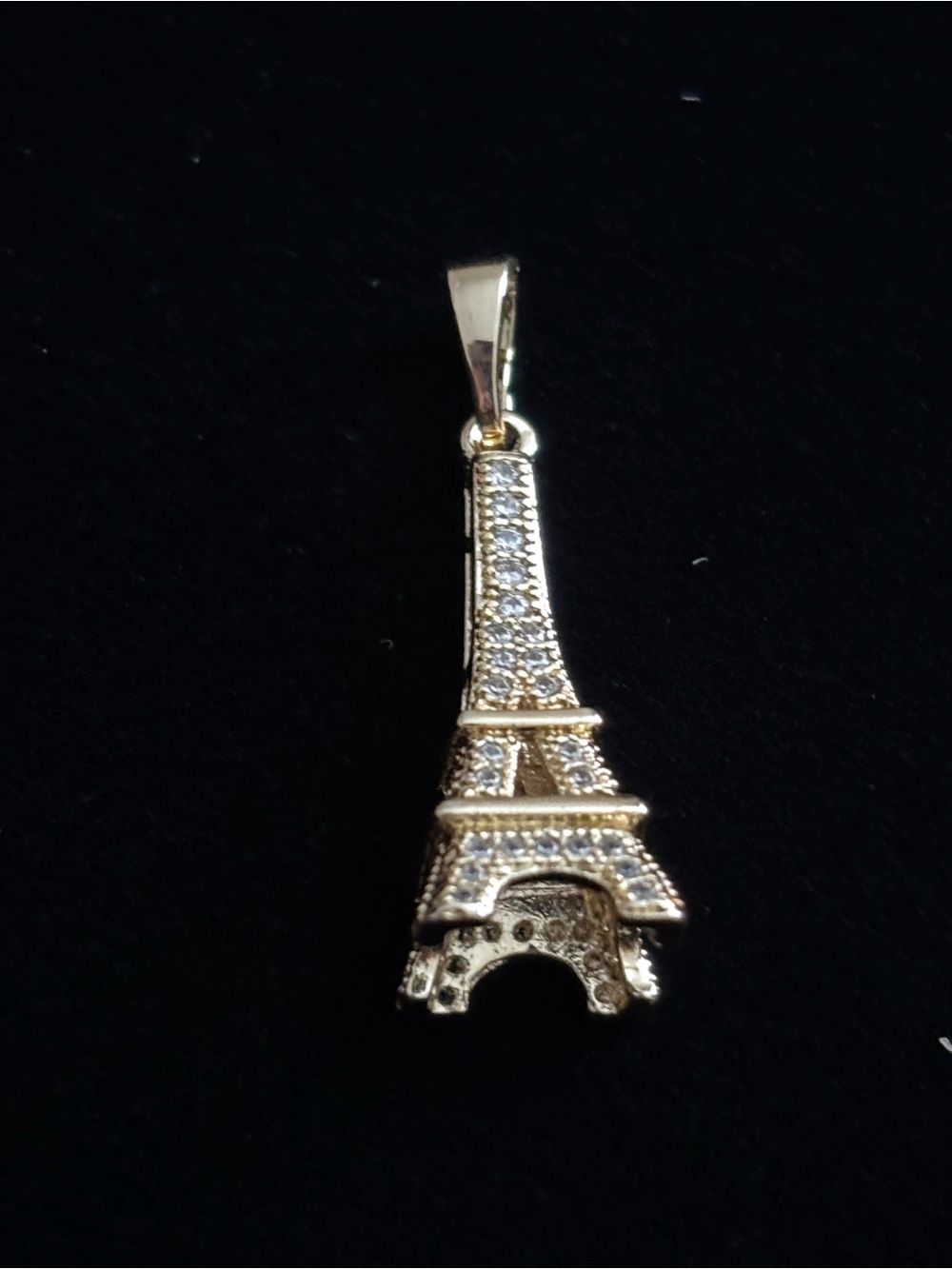 Gold plated Eiffel Towel Pendant